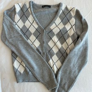 Brandy Melville Argyle Cardigan